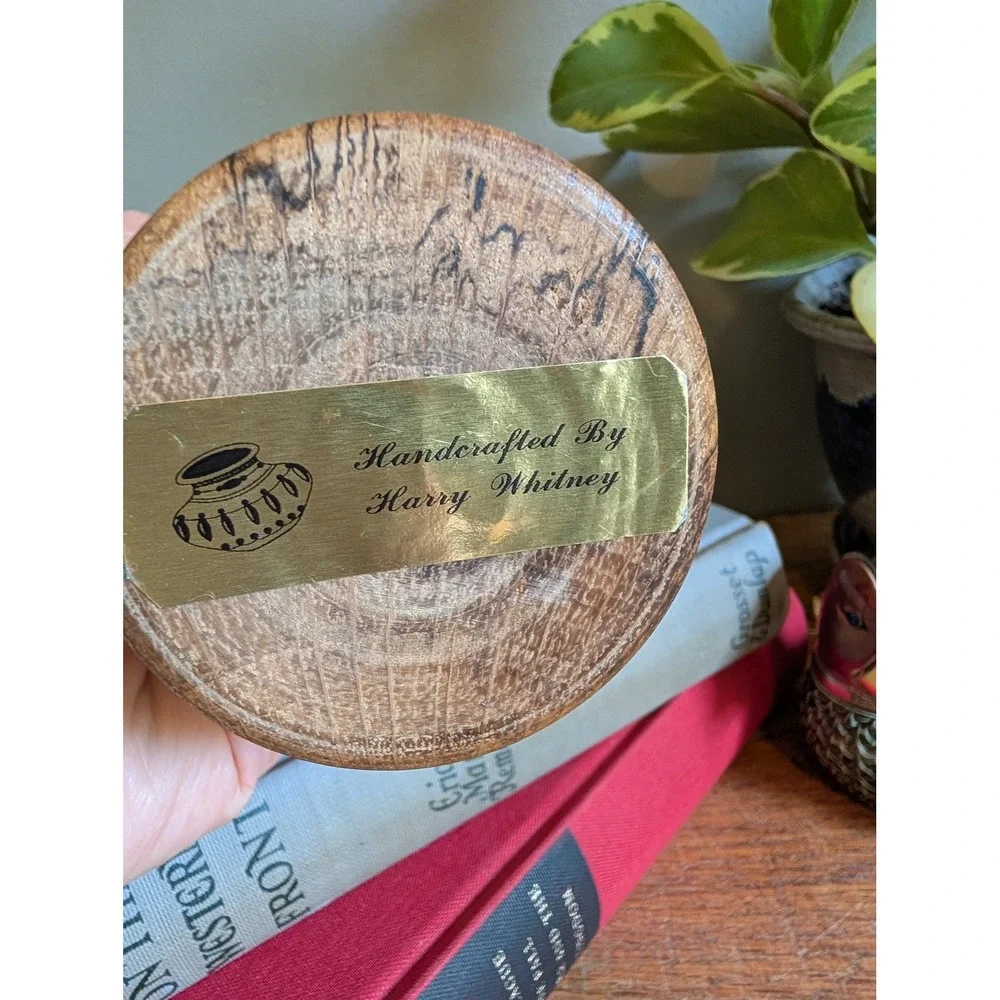 Harry Whitney handcrafted wooden